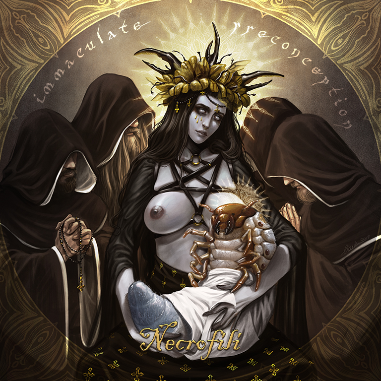 Necrofili - Immaculate Preconception - Cover Art