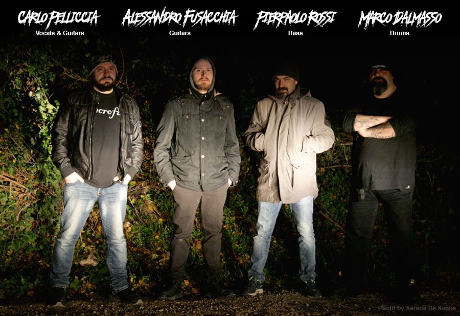 Carlo Pelliccia (vocals & guitars); Alessandro Fusacchia (guitars); Pierpaolo Rossi (bass); Marco Dalmasso (drums)
