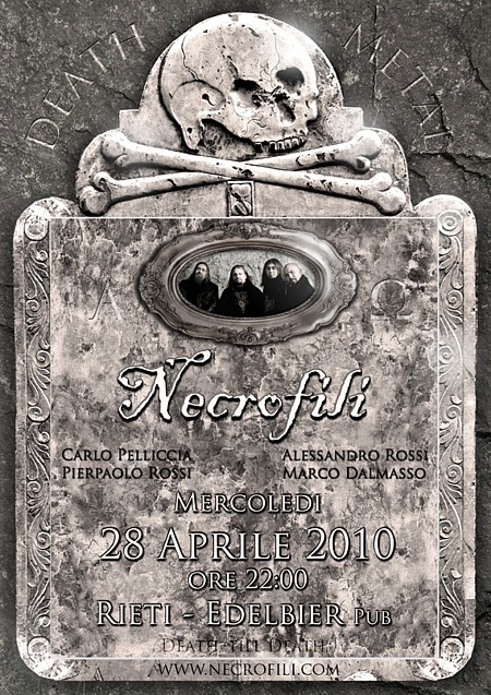 Necrofili - Live - 28 Aprile 2010 - Edelbier Pub - Rieti